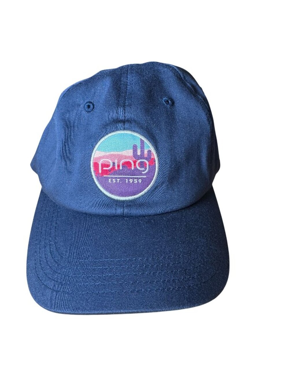 PING 201 Ladies Iconic Hat in Navy Blue One Size Fits Most New With Tags!